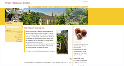Desktop Screenshot of klostercafe-beilstein.de